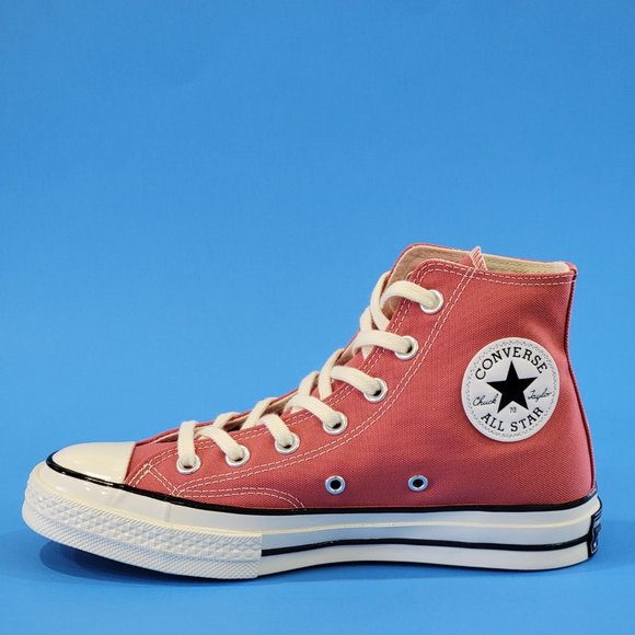 Converse Chuck 70 Hi Terracotta Pink Canvas Sneakers 170790C NWT - Picture 3 of 6